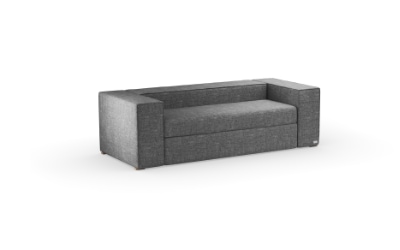 Sofabed BARI jako elegancka rozkładana sofa hotelowa z materacem, przeznaczona do pokoi hotelowych, apartamentów i pensjonatów.