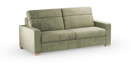 Sofabed Klasik DOUBLE/TRIPLE jako sofa do spania i rozkładana dostawka hotelowa z materacem, przeznaczona do pokoi hotelowych i apartamentów.
