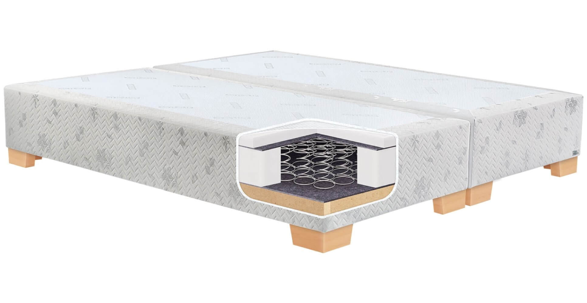Hotelová posteľ Boxspring Standard s bonell pružinami od Materasso Hotels