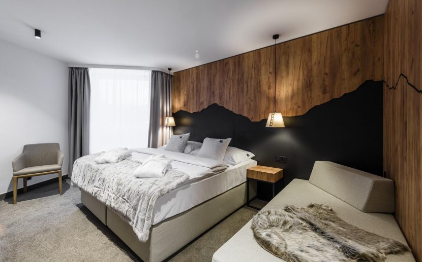 Hotel Svornost 4* v Harrachově jsme zrekonstruovali a zvýšili kapacitu přistýlkami Amira